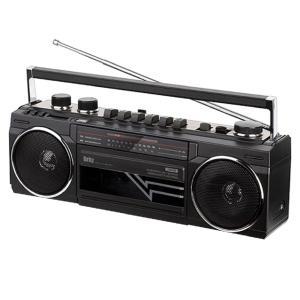 브리츠 블루투스 스피커 AM FM 라디오 MP3 플레이어 카세트 데크 오디오 시스템_블랙