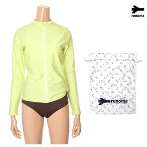 [롯데백화점]레노마수영복 여성비치집업래쉬가드상의 CS2C951_LI