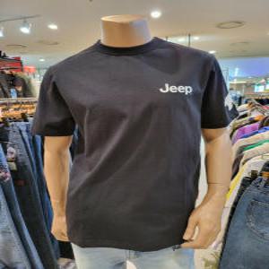 [지프] 곰 와펜 자수 반팔 티셔츠  JM2TSU161