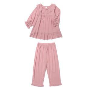 [하프클럽 알콩단잠]여성파자마 홈웨어 7부소매 잠옷 집들이선물 봄가을 실내복 핑크