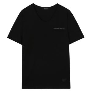 [버커루]유니 26수 슬럽 피그먼트 브이넥 티셔츠(B212TS940P)