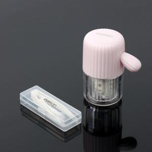 아이칸 반자동 회전 렌즈세척기(핑크) 가정용 휴대용 도구