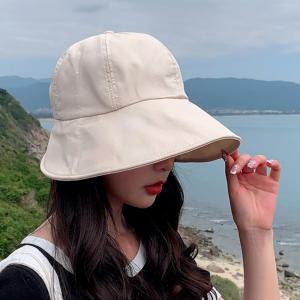 와이어햇 썬캡 여성 여름 모자 벙거지 비치모자 보넷