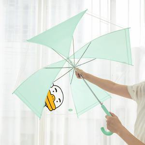 카카오프렌즈 투명 우산 장우산 장마 여름 준비