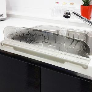 싱크대물막이-물튀김방지 PVC 물받이 주방용품 설거지 물튐방지 가림막 실리콘 씽크대 커버 설겆이
