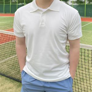 남성 테니스 반팔 기능성 카라티 남자 배드민턴 탁구 스쿼시 헬스 운동복 상의 스판 테니스복 티셔츠