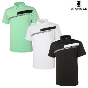 [와이드앵글] WMM22293 남성 VA 워딩포인트 반팔 티셔츠