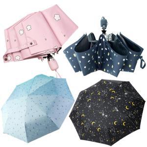 쁘띠 여성 3단자동우산 UV차단 원터치 전자동 여름 자외선차단 3단우산 햇빛가리개 양산