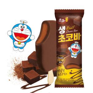 초코에몽 생초코바  80mlX12개/생초콜릿&초코믹스한 쫀득달달 바 아이스크림