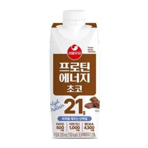서울우유 프로틴에너지 초코 250ml x 18개