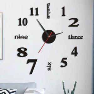 [제이큐]무타공 인테리어 영어 벽시계 만들기 분이는 시계 X ( 2매입 )