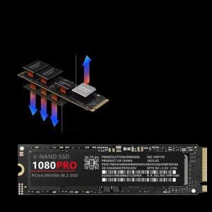 1080PRO SSD M2 2280 PCIe 4.0 NVME 읽기 13000 MBS 솔리드 스테이트 하드 디스크 게임 콘솔 노트북 PC PS5