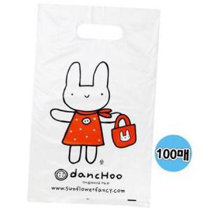 포장봉투 A4 단추봉투(100매입) 비닐 쇼핑백 손잡이_MC