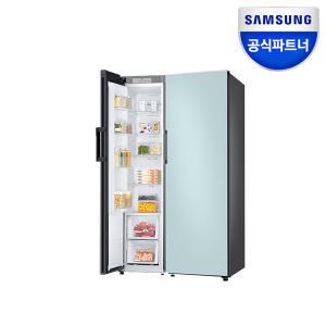 삼성전자 비스포크 2도어 세트 냉장고 RR39A7605AP+RZ24A5660AP 620L 키친핏