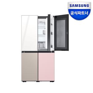 삼성전자 비스포크 냉장고 RF85C9141AP 868리터 1등급 푸드쇼케이스 도어색상선택