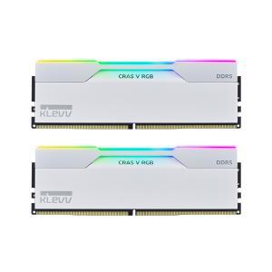 ESSENCORE KLEVV DDR5-6000 CL30 CRAS V RGB WHITE 패키지 서린 (32GB(16Gx2))