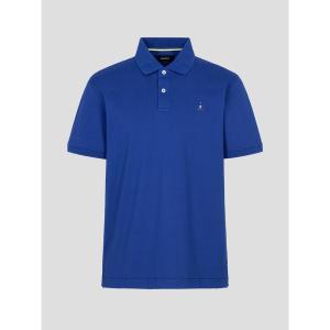 [빈폴] [Essential] 남녀공용 수피마 코튼 피케 티셔츠  로열 블루 (BC4242E01N)
