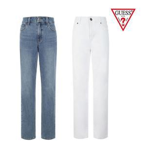 갤러리아 GUESS Jeans S/S [공용] 화이트 ＆ 슬림 스트레이트