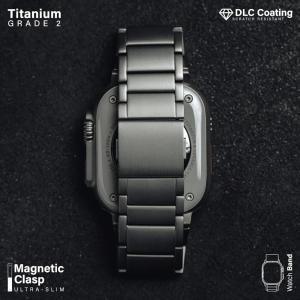 [정품] KORDIZ 티타늄 Watch Band T01 Pro (Max) - Fits Apple ULTRA  2 (49mm) Adjustable with Magnetic