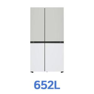 LG전자 디오스 오브제컬렉션 양문형 냉장고 S634MGW12Q 케이제이