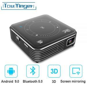 가성비빔프로젝터 Touyinger D021 안드로이드 9.0 지원 4K 미니 프로젝터 3D HD 휴대용 마이크로 와이파이