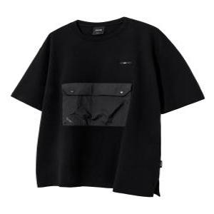 [스위브]Mide Pocket Point Swib Logo T-shirts (Black) [LSRMCTA313M]