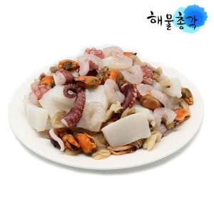 해물모듬900g 바지락 홍합살 자숙 칵테일 냉동 새우살