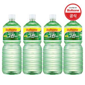 [불스원] 레인OK 에탄올 그린 워셔액 1.8L 4개