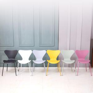 나비 세븐 디자인 사출 플라스틱 인테리어 카페 식탁 의자