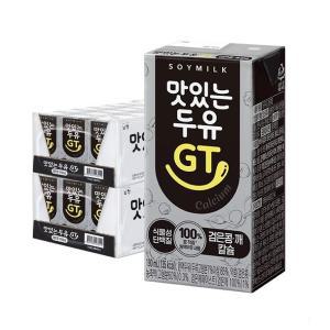 남양 맛있는 두유 GT 검은콩 깨 칼슘 190ml 48개
