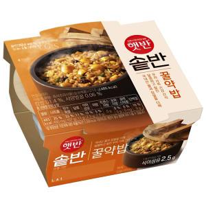 CJ 햇반 솥반 꿀약밥 210g x 1개 / 솥밥 즉석밥
