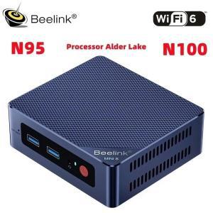 (미니PC 전문업체) Beelink MINIS 12 미니 PC, Alder Lake-N95, N100, Windows 11, Wifi 6, BT5.2, DDR4, 8