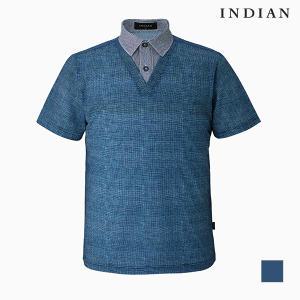 [인디안][INDIAN] 셔츠 레이어드 캐주얼 티셔츠- MITASWM2421
