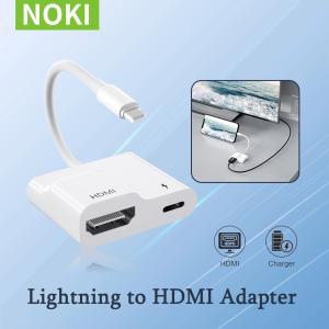 라이트닝 HDMI 디지털 AV 어댑터 아이폰 14 13 아이패드 1080P TV 카드 리더 USB 이더넷 지지대 프로젝터