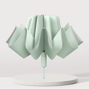 거꾸로 접는 3단 대형 자동 우산 자외선차단 양산 튼튼한 2인용 휴대용 우양산