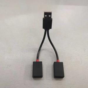 1 in 2 Out USB 허브 차량용 USB 분배기 케이블 다기능 어댑터 코드 충전 케이블 아이폰 호환 안드로이드