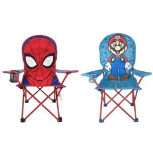 8가지 캐릭터 어린이 캠핑 체어 야외 휴대용 접는 스파이더맨 피카츄 케릭터 의자