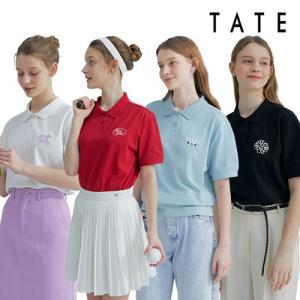 [TATE] 테이트 24SS 여성 오가닉 코튼 100% 썸머 PK 티 컬렉션 4종