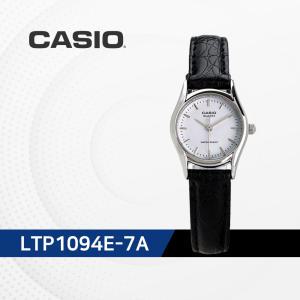 카시오 CASIO 여성 가죽밴드 손목시계 LTP-1094E-7A 커플시계 패션아이템 LTP1094E7A