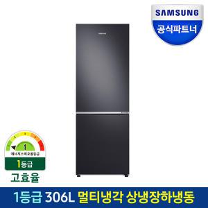 삼성전자 삼성 RB30R4051B1 냉장고 1등급 2도어 상냉장하냉동 306L 300리터급 일반