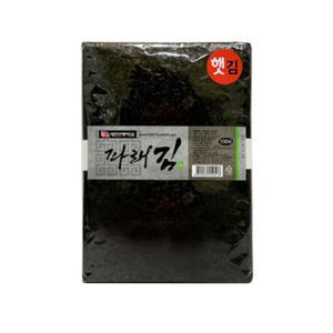 지주식 파래김 100매 햇 곱창 무조미 재래 돌김 저염 생김 김밥 대천김