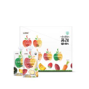 [루솔] 순수퐁당 퓨레 6종 과일 야채(18팩)