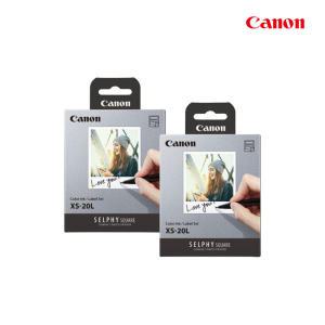 캐논 셀피 스퀘어 QX10 포토프린터용지 XS-20L 2팩 (40매)