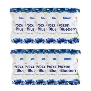 지안 냉동 블루베리 1kg 10개 미국산 세척 냉동과일 업소용 대용량