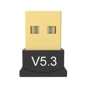 무선 USB 블루투스 5.3 어댑터 수신기 오디오 컴퓨터 PC 노트북 용 플러그 앤 플레이 동글