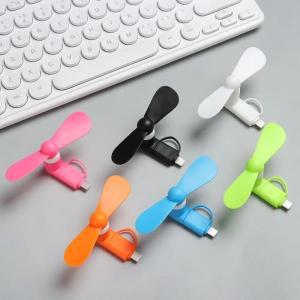 Mini 2in1 Portable Mobile Phone Fan Cooler For Android Samsung Huawei IPad 호환