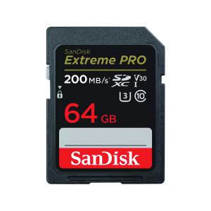 ENL 샌디스크정품 SDXC Extreme PRO/200MB/s/64GB/Class10