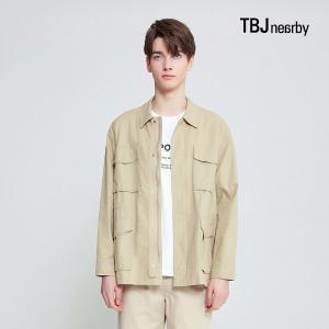 [티비제이]남성 린넨 셔츠형 자켓(T202JP300P)