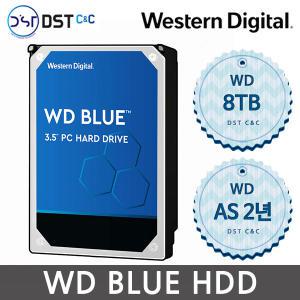 공식판매원 WD Blue 3.5인치 8TB HDD 8테라 하드디스크 CMR 방식 WD80EAZZ / WD80EAAZ