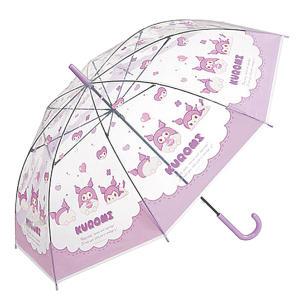 산리오 파스텔 쿠로미 투명 비닐 우산 60cm - 초등 원아 아동용